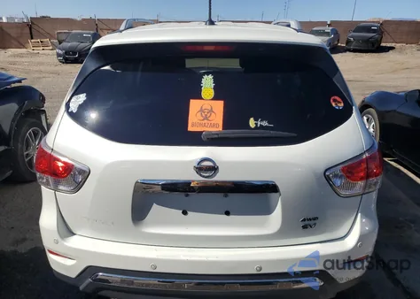 2016 Nissan Pathfinder S из США, поврежденный, VIN 5N1AR2MMXGC669271